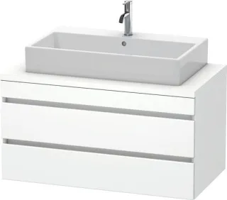 Duravit DuraStyle Konsolenwaschtischunterbau wandhängend Weiß Matt 1000x548x512 mm - DS531901818 DS531901818