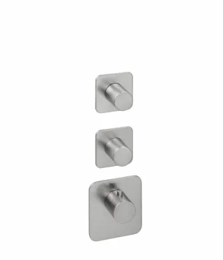 Herzbach CEO XL 2 Thermostat Unterputz 3 Blenden, 36.522015.1.14 36.522015.1.14