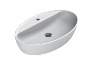 Pelipal Serie 9005 Keramik-Aufsatzbecken One BAETU06076500, B:670, H:135, T:425mm BAETU06076500