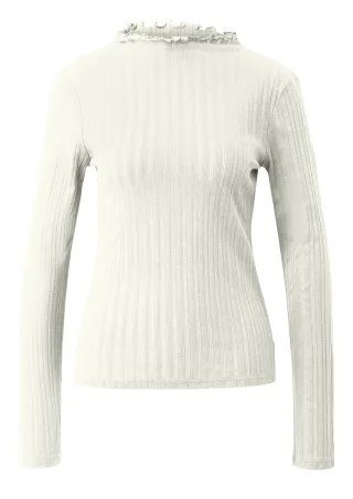 qs - T-Shirt creme - Gr. - S