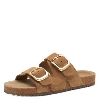 s.Oliver Shoes - Da.-Pantolette cognac - Gr. - 40