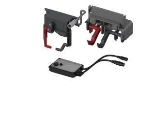 Tece planus WC-Fernauslösung Funk für Stützklappgriffe, 230/12 V-Netz, 9240355 9240355