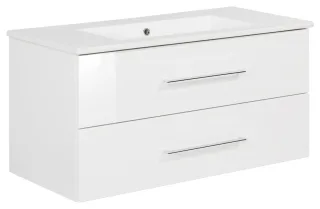 Fackelmann B.perfekt Set Becken 103x51x48 Weiß, 84163 84163