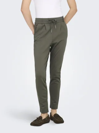 ONLY - ONLPOPTRASH EASY COL PANT PNT NOOS Smokey Olive - Gr. - M/34