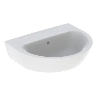 Geberit Renova Waschtisch, 55x45cm o. Hl., m. Überlauf, weiss, 500579011 500579011