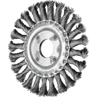 PFERD TOOLS Rundbürste gezopft RBG Stahl-Draht - 43302120