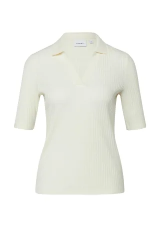 comma - T-Shirt creme - Gr. - 40