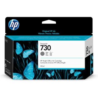 Original P2V66A HP 730 DNJ Tinte grey ST 130ml