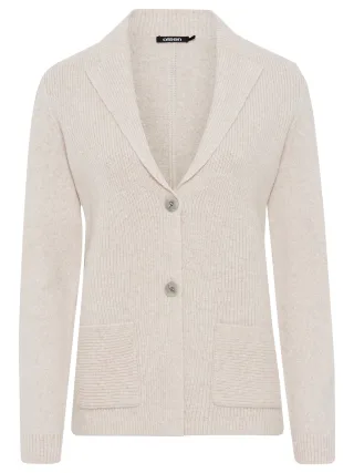 Olsen - Cardigan Long Sleeves caffe latte mel. - Gr. - 36