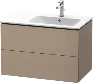 Duravit L-Cube Waschtischunterbau wandhängend Leinen Matt 820x481x550 mm - LC629207575 LC629207575