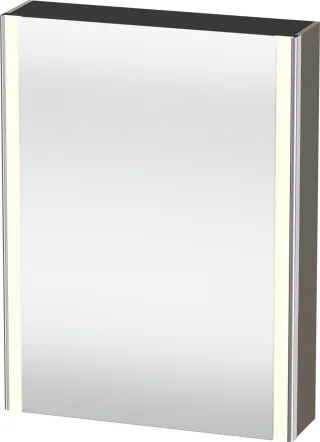 Duravit XSquare Spiegelschrank Flanell Grau 600x155x800 mm - XS7111R90902000 XS7111R90902000