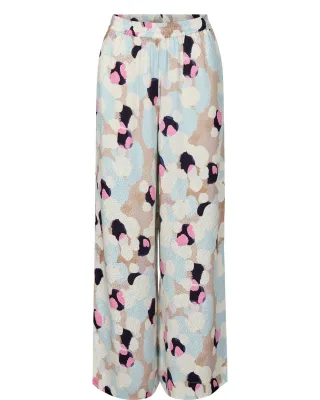 Nümph - Hose - Nugracie beige/braun/pink - Gr. - 34