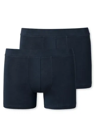SCHIESSER - 2PACK Shorts nachtblau - Gr. - 164