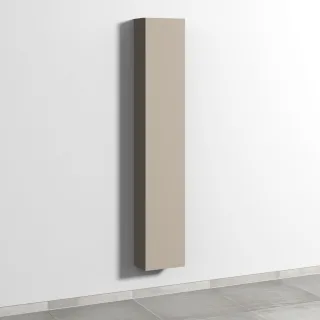 Sanipa 3way Hochschrank mit 1 Tür, Sandgrau-Matt SF16167