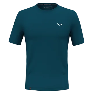 SALEWA - Puez Dry'Ton T-Shirt Herren - Blau (Gr.48)