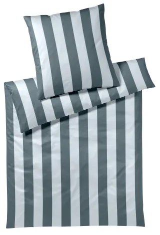Elegante Bettwäsche "Night Stripe" 2 Stk. angenehmes Hautgefühl