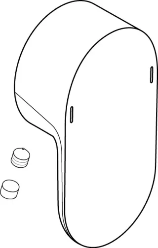 Ideal Standard Griff, komplett, 28er, A861079AA