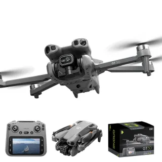 LSRC GT50 WiFi FPV with 4.3" LCD Screen Controller HD Dual Camera Servo Gimbal Optical Flow Hover Automatic Obstacle Avo