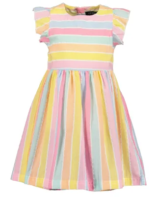 Blue Seven - kl Md Kleid, Rundhals orange - Gr. - 98