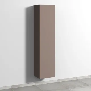 Sanipa 3way Hochschrank mit 1 Tür, Taupe-Matt SP1111T