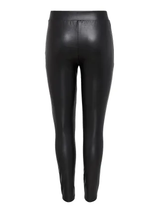 ONLY - ONLCOOL COATED LEGGING NOOS JRS Black - Gr. - L