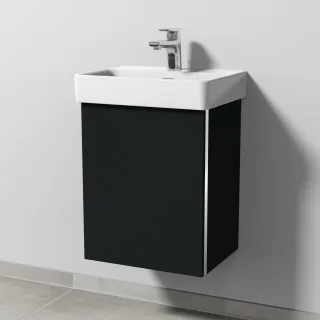 Sanipa 3way Waschtischunterbau zu Laufen Pro S Waschtisch mit 1 Tür, Vulkan-Matt BP7831V