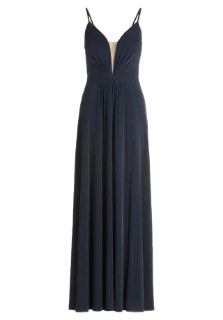 VM by Vera Mont - Abendkleid dunkelblau/grau - Gr. - 34