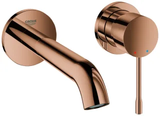 GROHE 2-Loch Waschtischarmatur Unterputz Essence Ausladung 183mm warm sunset, 29192DA1 29192DA1