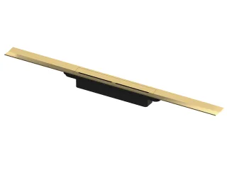 Tece drainprofile Duschprofil, 1000 mm, Edelstahl, Gold Optik glänzend, 671012 671012