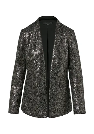 comma - Indoor-Blazer schwarz - Gr. - 40