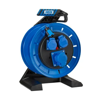 HEDI Vollkunststoff-Kabeltrommel Generation 7 Champion Ø 290 mm, leer Camping - K7000TFC