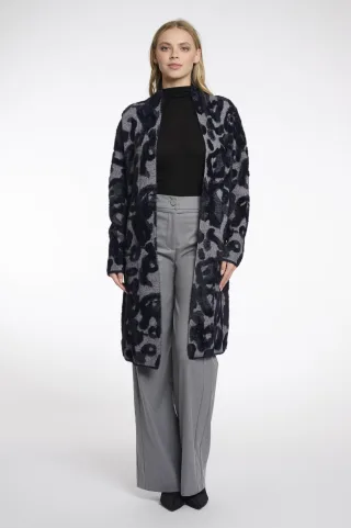 Rino&Pelle - Negien.5002512 grey black leo - Gr. - m