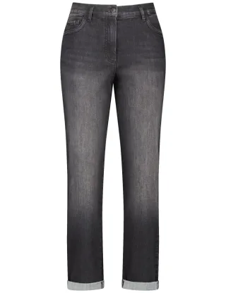 GERRY WEBER Collection - Jeans schwarz - Gr. - 36