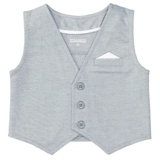 STACCATO - Kn.-Weste night blue struc. - Gr. - 86