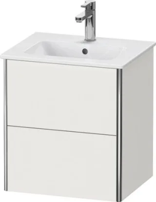 Duravit XSquare Waschtischunterbau wandhängend Nordic Weiß Seidenmatt 510x418x560 mm - XS430603939 XS430603939