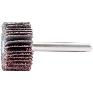 PFERD TOOLS Korund Fächerschleifer F Ø 30x15mm Schaft-Ø 6 mm A40 für Feinschliff und Finish - 47801545