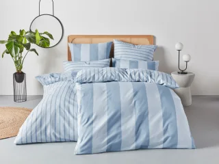 OTTO home Bettwäsche "Sari" 2 Stk. in verschiedenen Qualitäten, moderne Bettwäsche mit Streifen