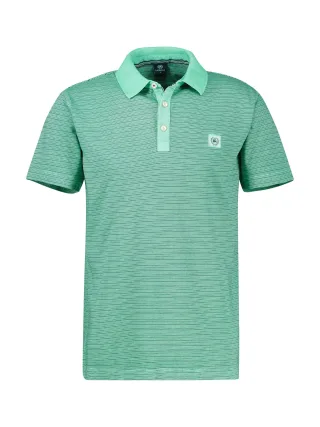 LERROS - POLO-KNOPF mint water - Gr. - M
