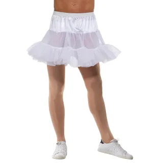 Petticoat für Herren, weiß