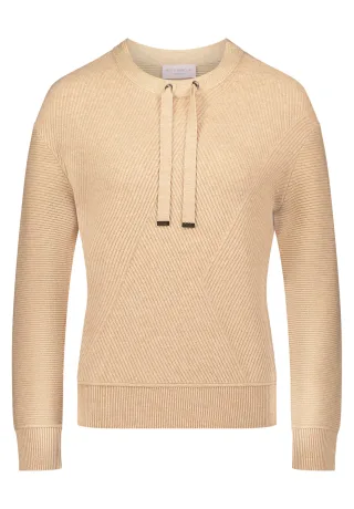 betty barclay - so cosy - - Strickpullover classic beige mel. - Gr. - 44