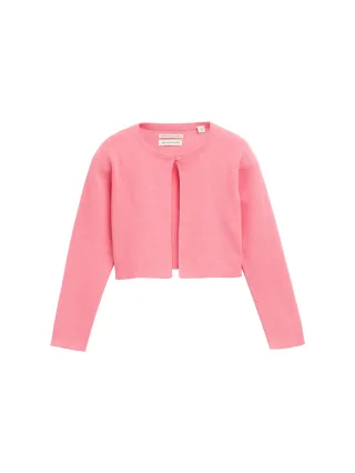 tom tailor kids - Cropped Bolero Cardigan sunrise pink - Gr. - 92/98