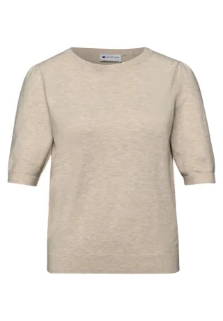Street One - Pullover in Unifarbe beige - Gr. - 34