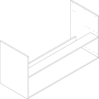 Hansgrohe Korpus XELU Q 1180 we hgl , 87257000 87257000