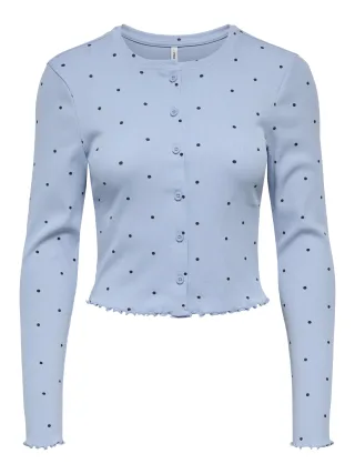 ONLY - ONLFENJA L/S AOP CS CARDIGAN JRS - Gr. - M