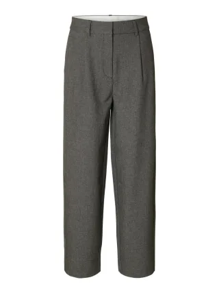 Selected - Hose - Slfbarrel Alma schwarz - Gr. - 40/30