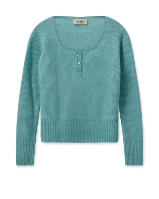 MOS MOSH - MMThora Squareneck Knit - Gr. - M