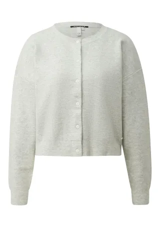 qs - Strickjacke grau - Gr. - XXL