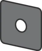 Hansgrohe SEAL Selbstklebende Dichtung für Wand DN15, 87592000 87592000