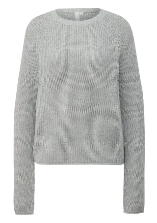 qs - Strickpullover grau - Gr. - XL