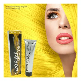 Joico Vero K-PAK Chrome Demi Permanent RY Really Yellow Haar Farbe - 2x60ml